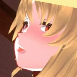 金色短发的ギャル？ちゃん侧脸