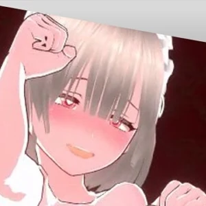 灰色短发、红色眼睛的ヤンデレちゃん头像