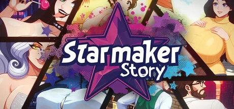 Starmaker Story 标志与角色拼贴封面